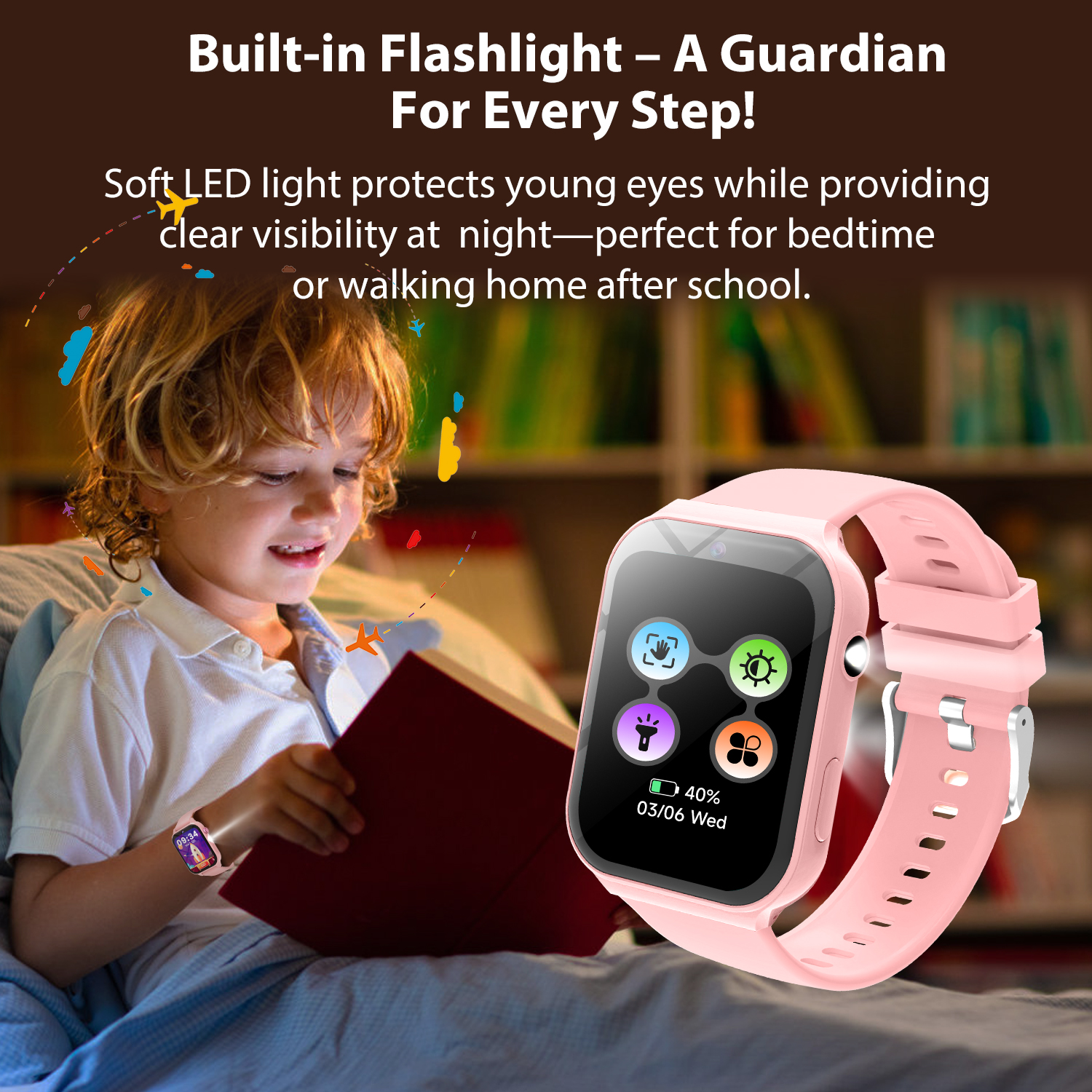 Study Partners for Kids HD Cam - مراجعة Smartwatch Watches Birthday Gift For Boys وسعره
