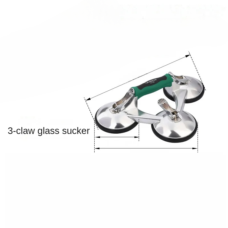 Three Claw Glass Suction Cup T - مراجعة Crystal Press Tool وسعره
