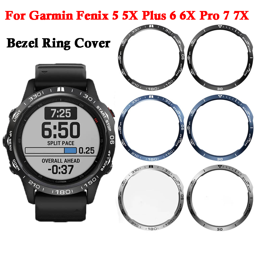 Bezel for Garmin Fenix 7 7X 6  - مراجعة Smartwatch Ring Watches وسعره