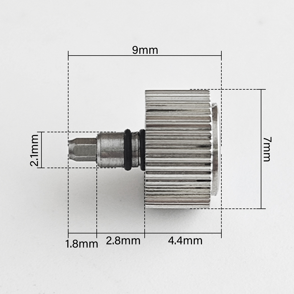 Screw-in Case Replace High Qua - مراجعة Watch Crown Stem وسعره