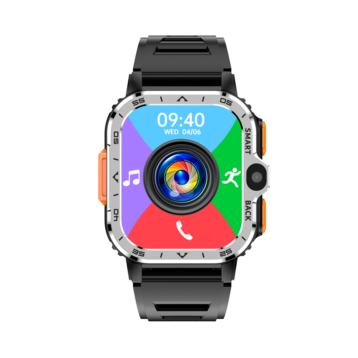 Rugged 4G Smart Watch 2.03
