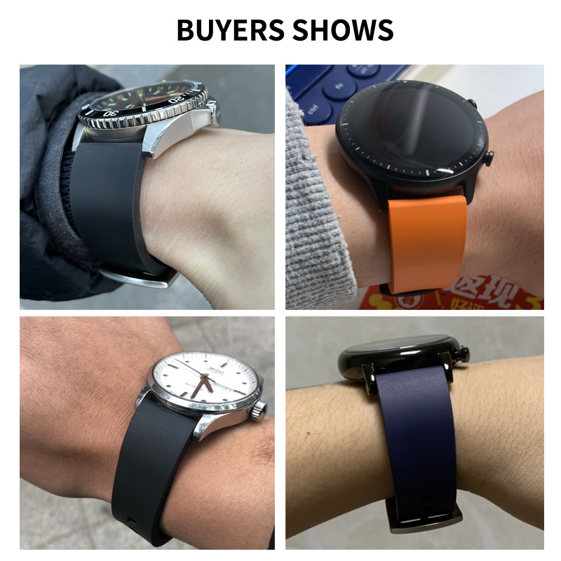 19/20/21/22/24mm Rubber Watch  - مراجعة Citizen Watches Smartwatch وسعره