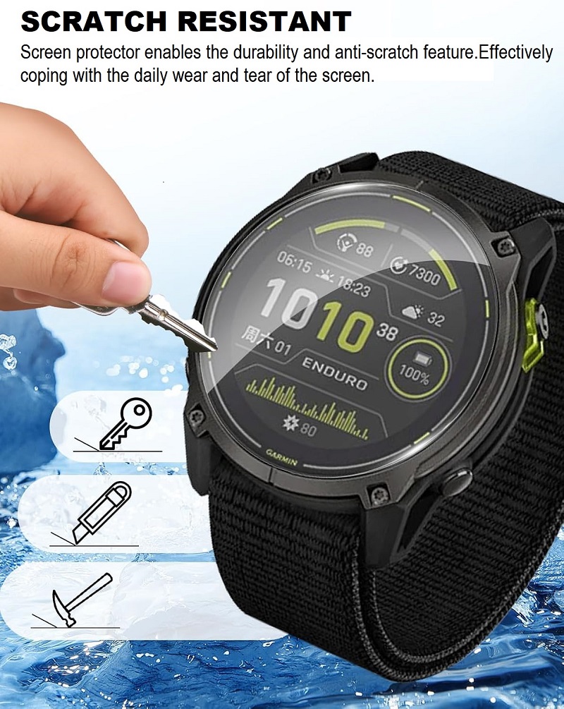 5PCS Screen Protector for Garm - مراجعة Xwatch Smartwatch وسعره