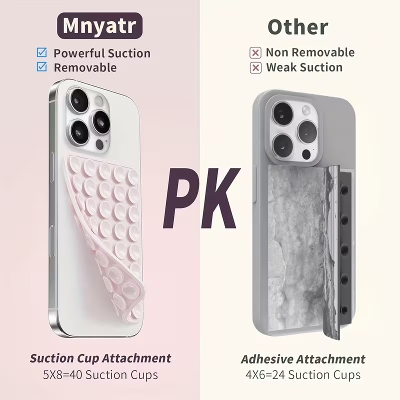 2-Pack Silicone Suction Phone  - مراجعة Watches Original وسعره