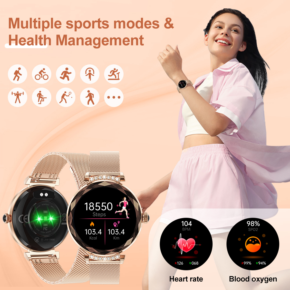 LIGE Fashion Ladies Smart Watc - مراجعة Smartwatch Latest Watches For Men وسعره