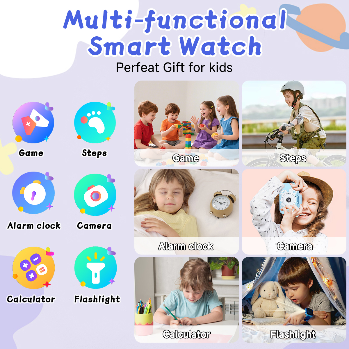Kids Smartwatch HD Camera Vide - مراجعة Smartwatch Watches Birthday Gift For Boys وسعره