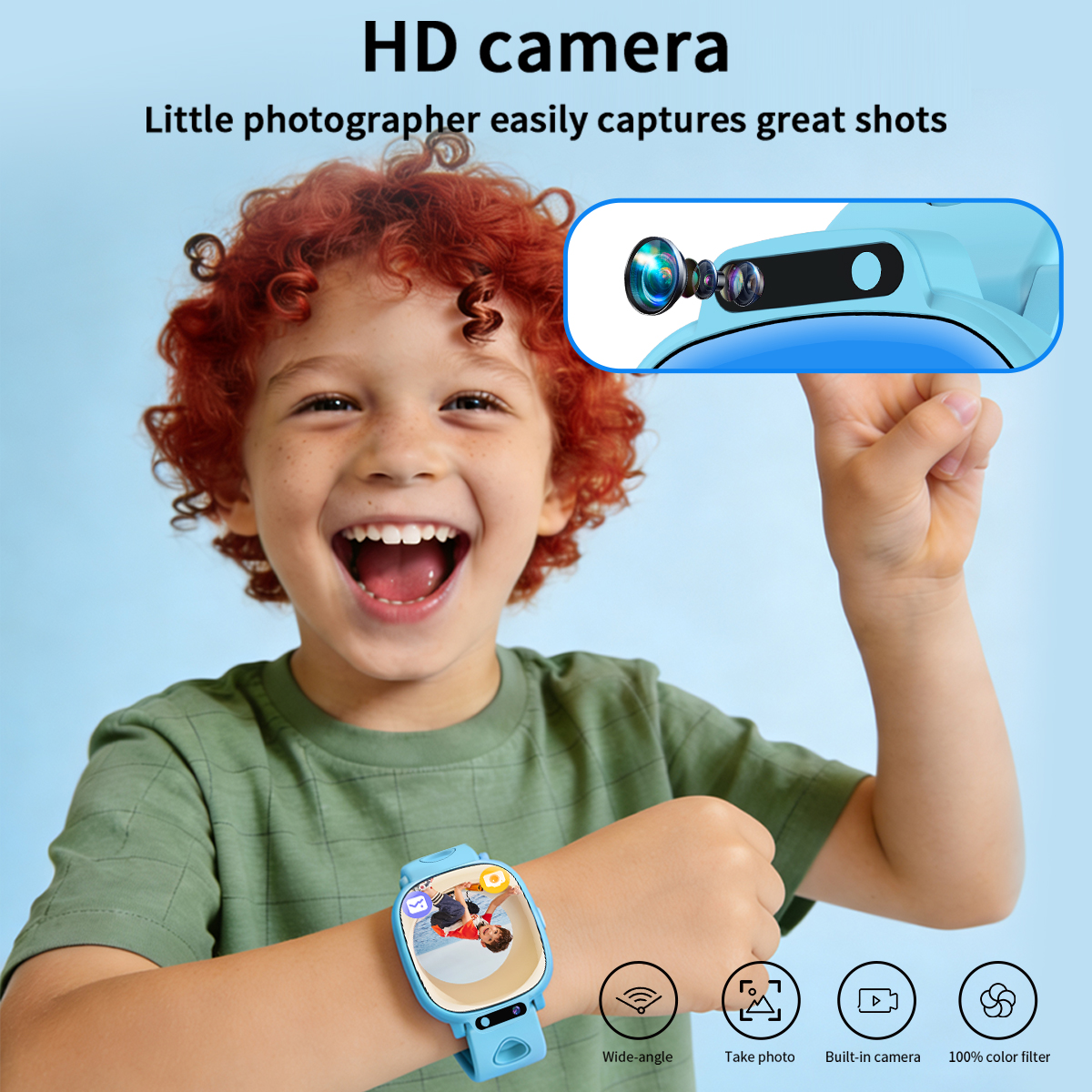 Kids Smartwatch HD Camera Vide - مراجعة Smartwatch Watches Birthday Gift For Boys وسعره