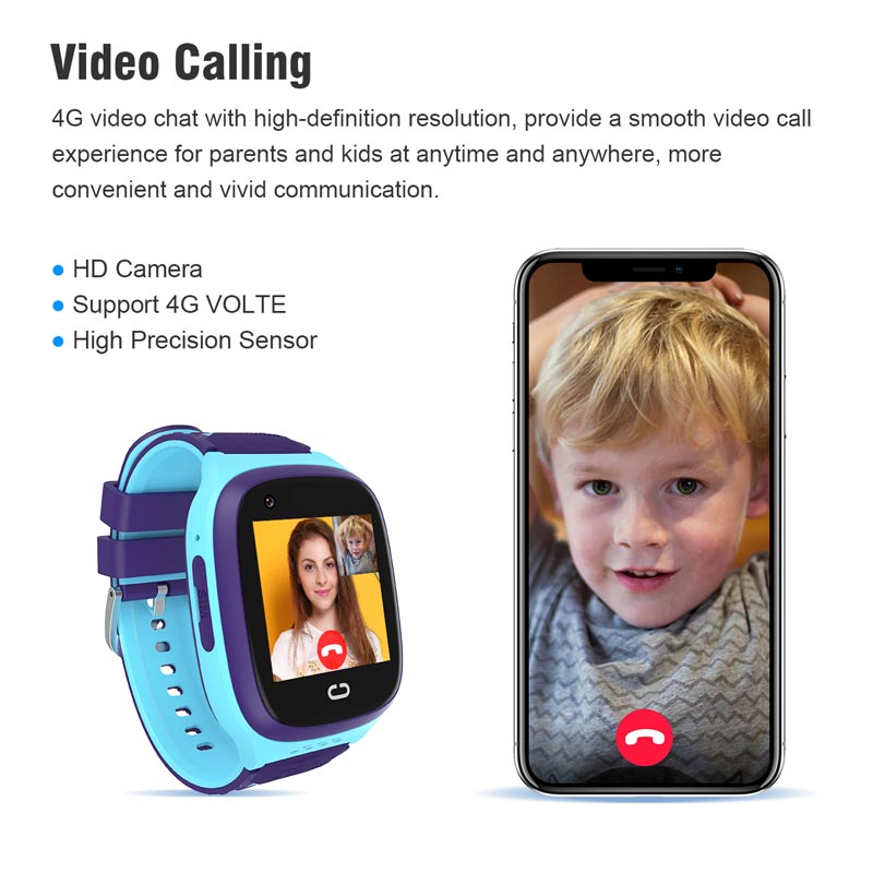 Phone watch android 4G GPS nan - مراجعة Smartwatch Watches For Kid Boy Waterproof وسعره
