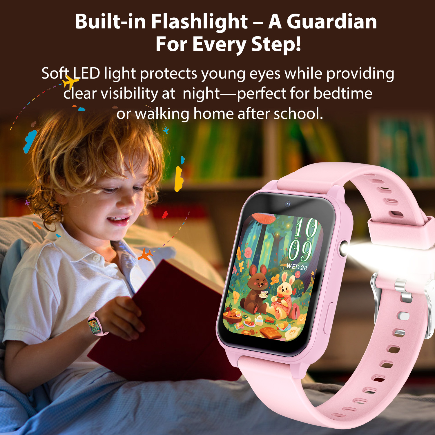 2026 New Children's Smart Watc - مراجعة Smartwatch Watches For Kid Boy Waterproof وسعره