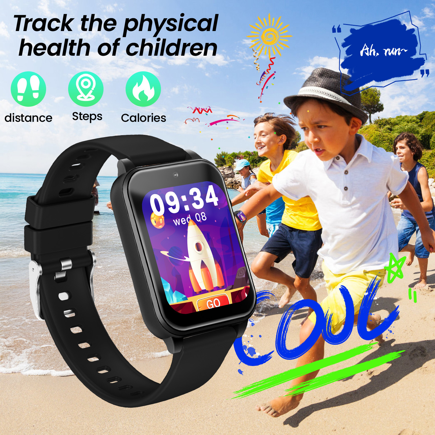 2026 New Children's Smart Watc - مراجعة Smartwatch Watches For Kid Boy Waterproof وسعره
