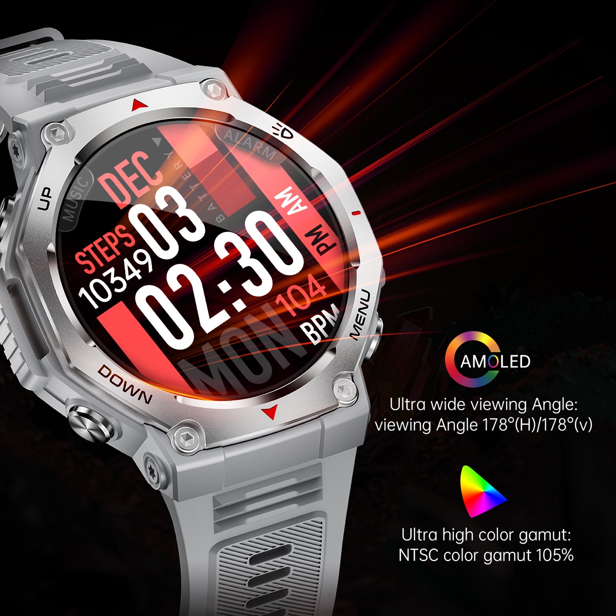 2025 New Professional Sports S - مراجعة Watch Vs Smartwatch وسعره