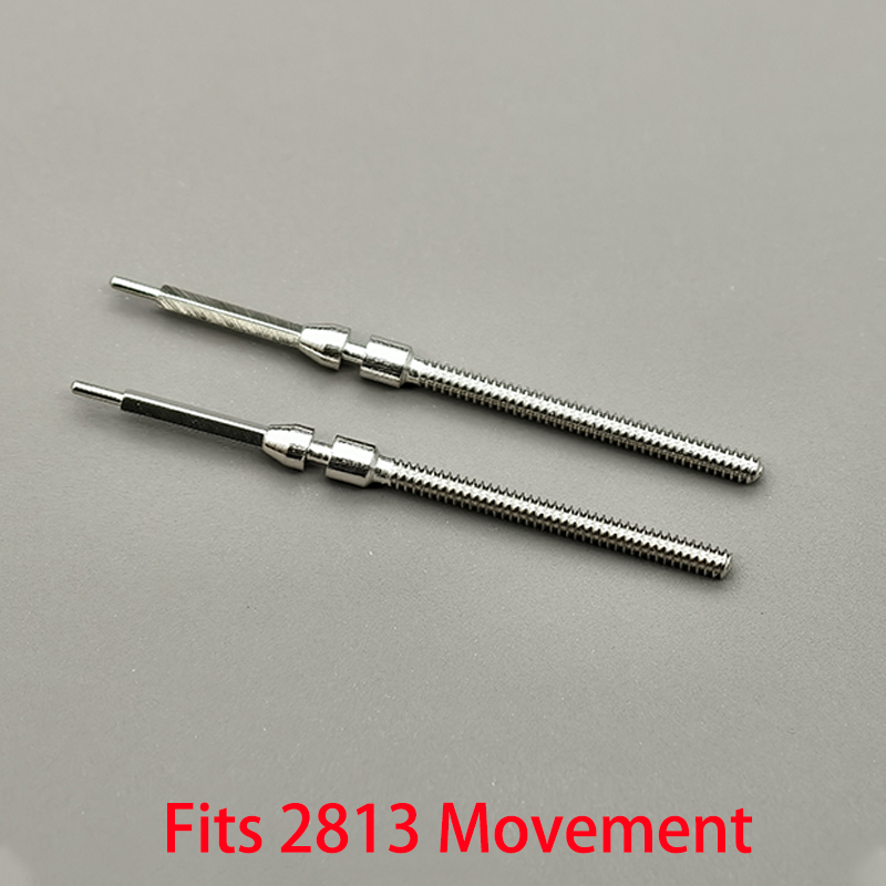 2PCS/4PCS 2813 Stainless Steel - مراجعة Watch Crown Stem وسعره