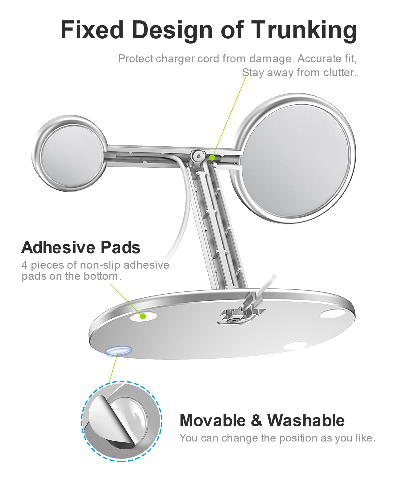 EWA 2-in-1 Desktop Phone Stand - مراجعة Watches Original وسعره