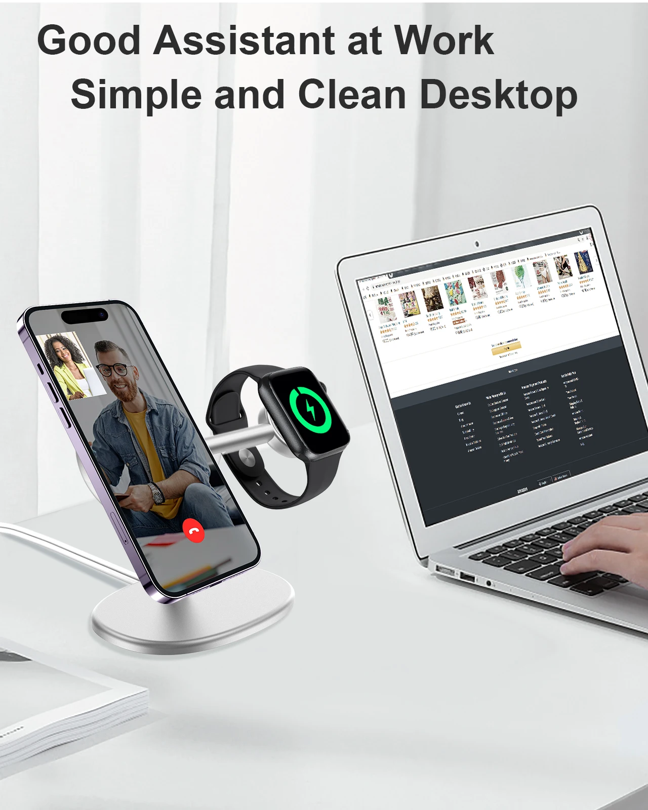 EWA 2-in-1 Desktop Phone Stand - مراجعة Watches Original وسعره