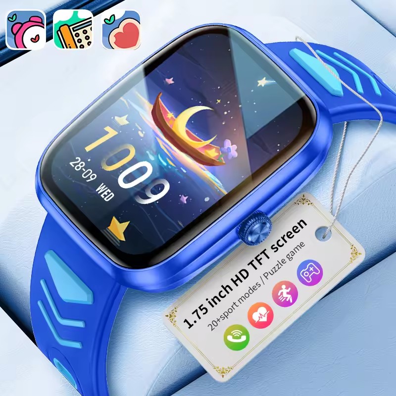 Children Boys Girls Present Sm - مراجعة Smartwatch Watches For Kid Boy Waterproof وسعره