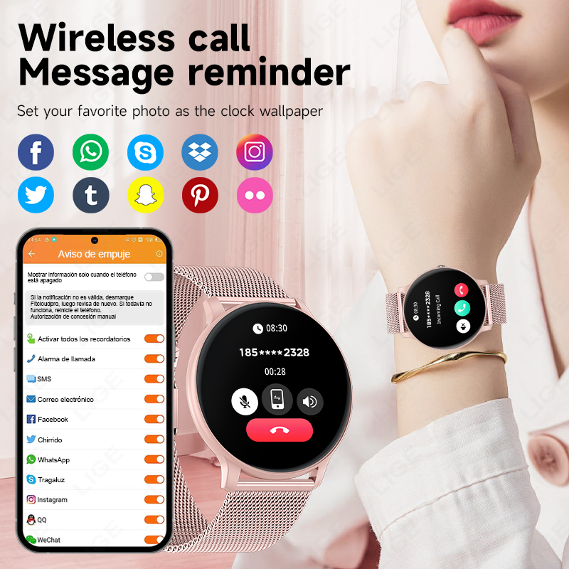 LIGE 2026 Sports Fitness Watch - مراجعة Smartwatch Latest Watches For Men وسعره