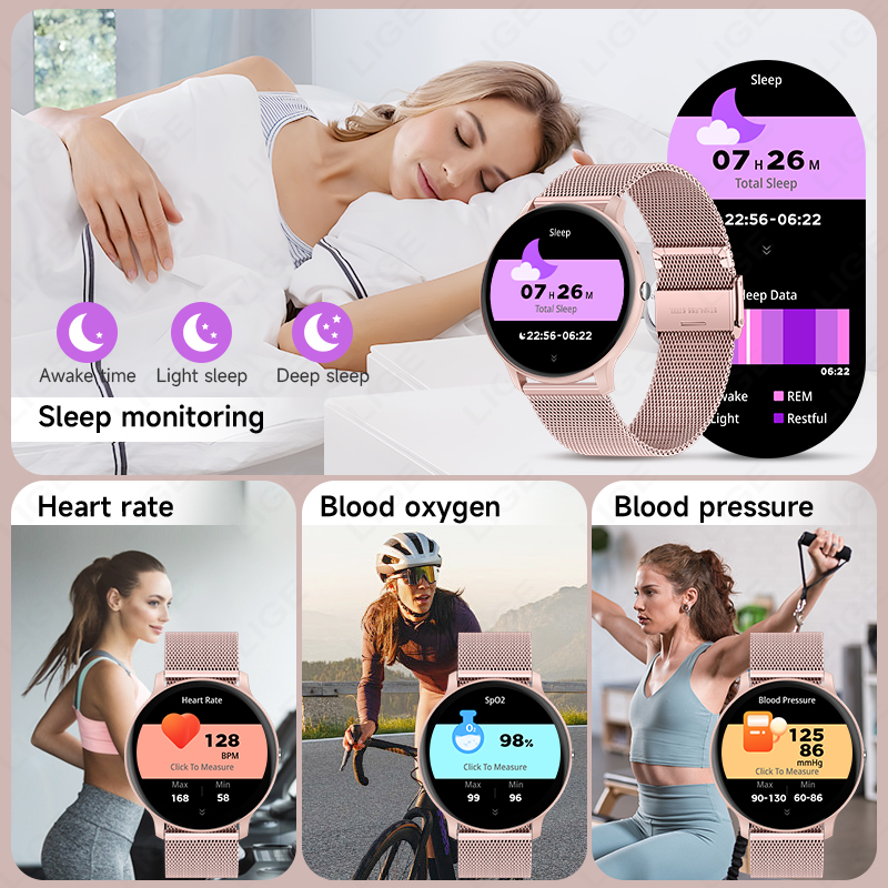 LIGE 2026 Sports Fitness Watch - مراجعة Smartwatch Latest Watches For Men وسعره