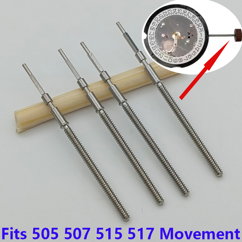 2/4PCS 505 507 515 517 Movemen - مراجعة Watch Crown Stem وسعره