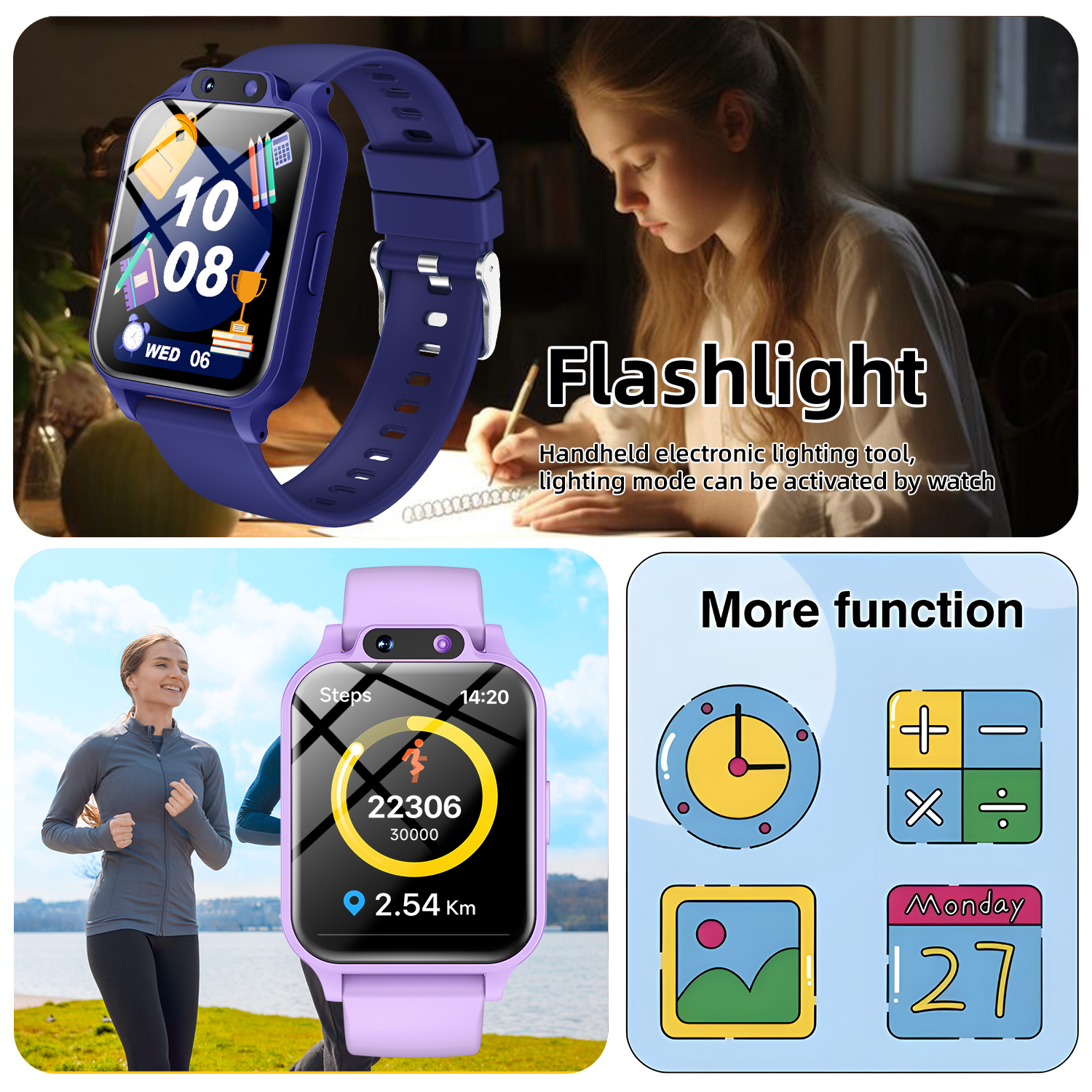 2026 Kids Study Partner Smartw - مراجعة Smartwatch Watches Birthday Gift For Boys وسعره