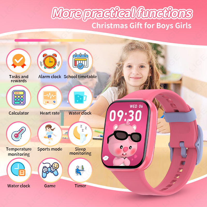 New Smart Watch Kids Boy Child - مراجعة Smartwatch Watches Birthday Gift For Boys وسعره