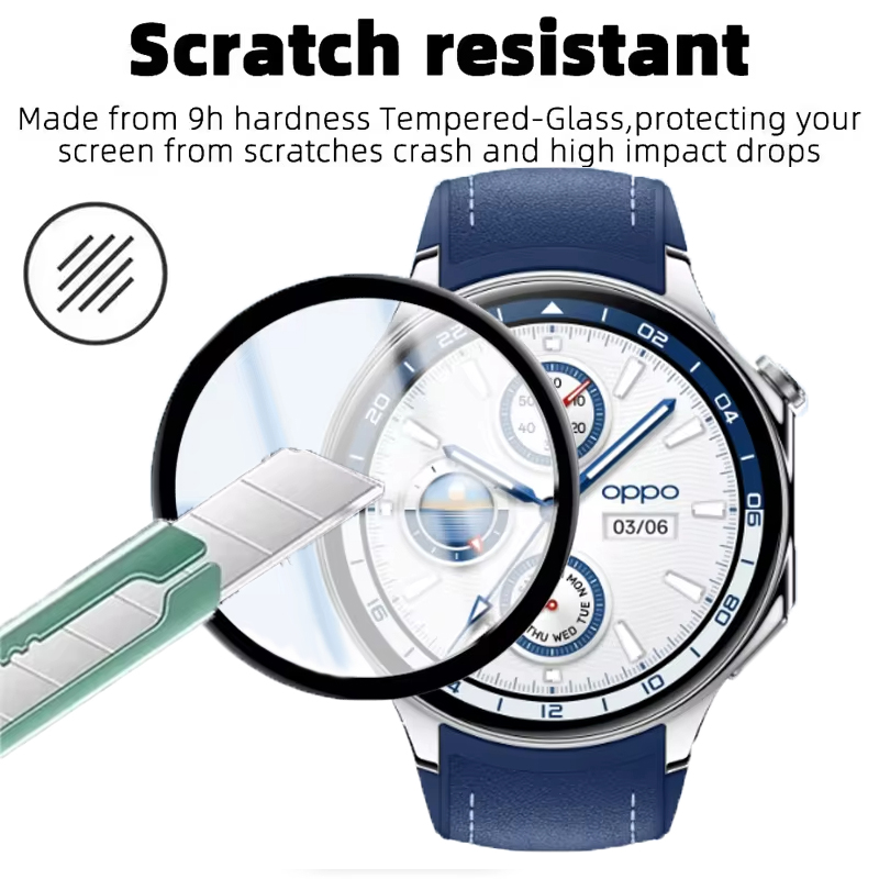 Screen Protector For OPPO Watc - مراجعة Xwatch Smartwatch وسعره