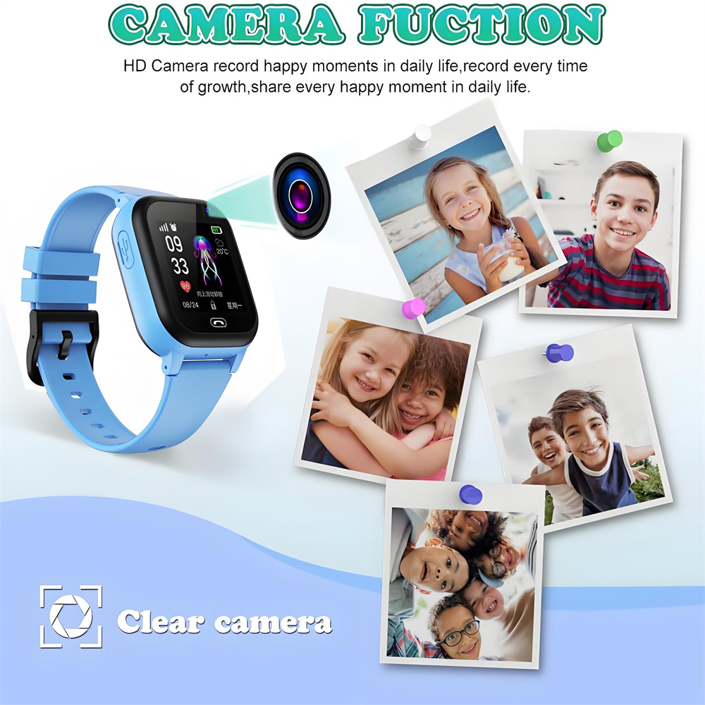 Smart Watch Kids Tracker Locat - مراجعة Smartwatch Watches Birthday Gift For Boys وسعره