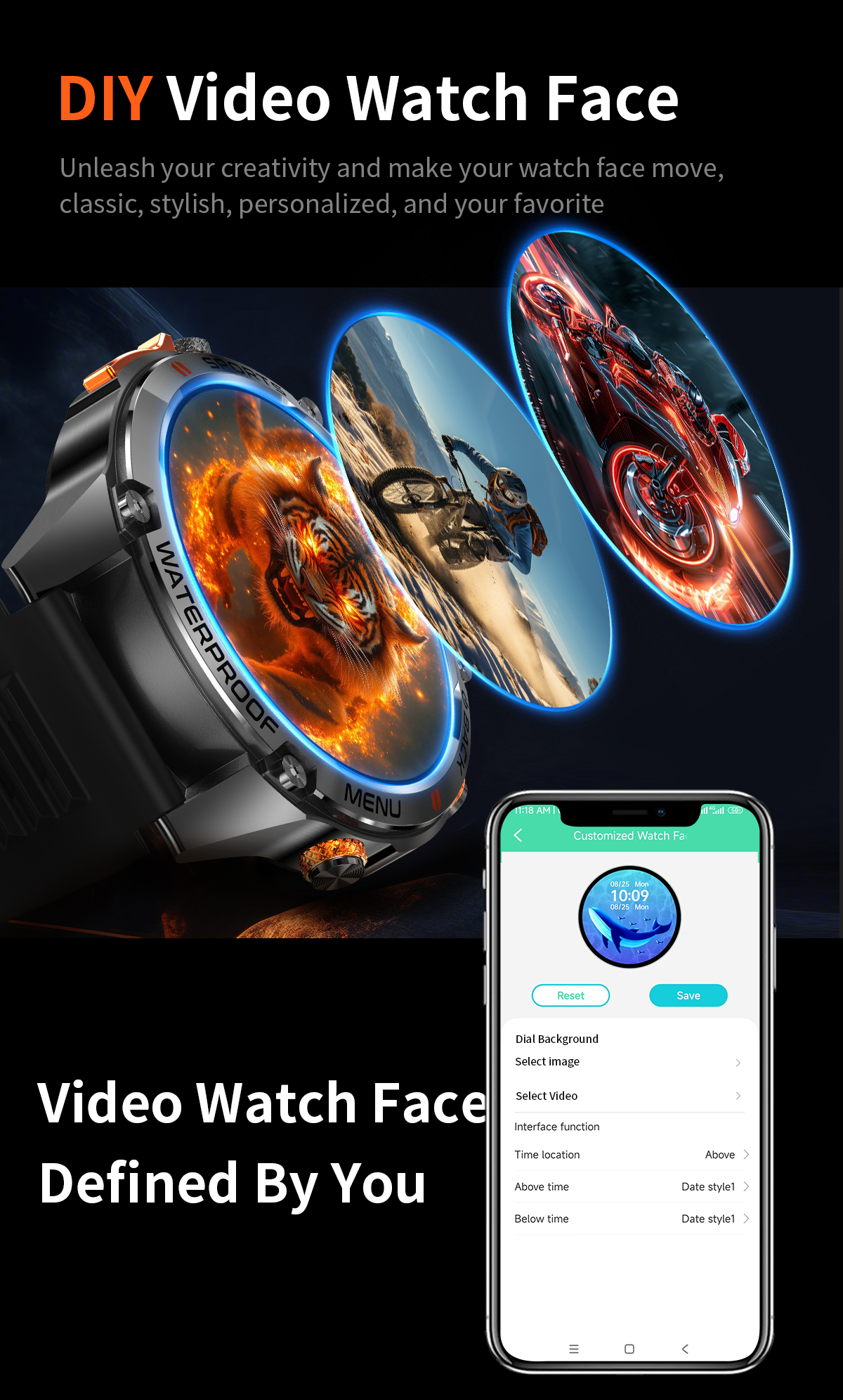 VWAR ACE Ultra GPS Watches Men - مراجعة Watch Vs Smartwatch وسعره