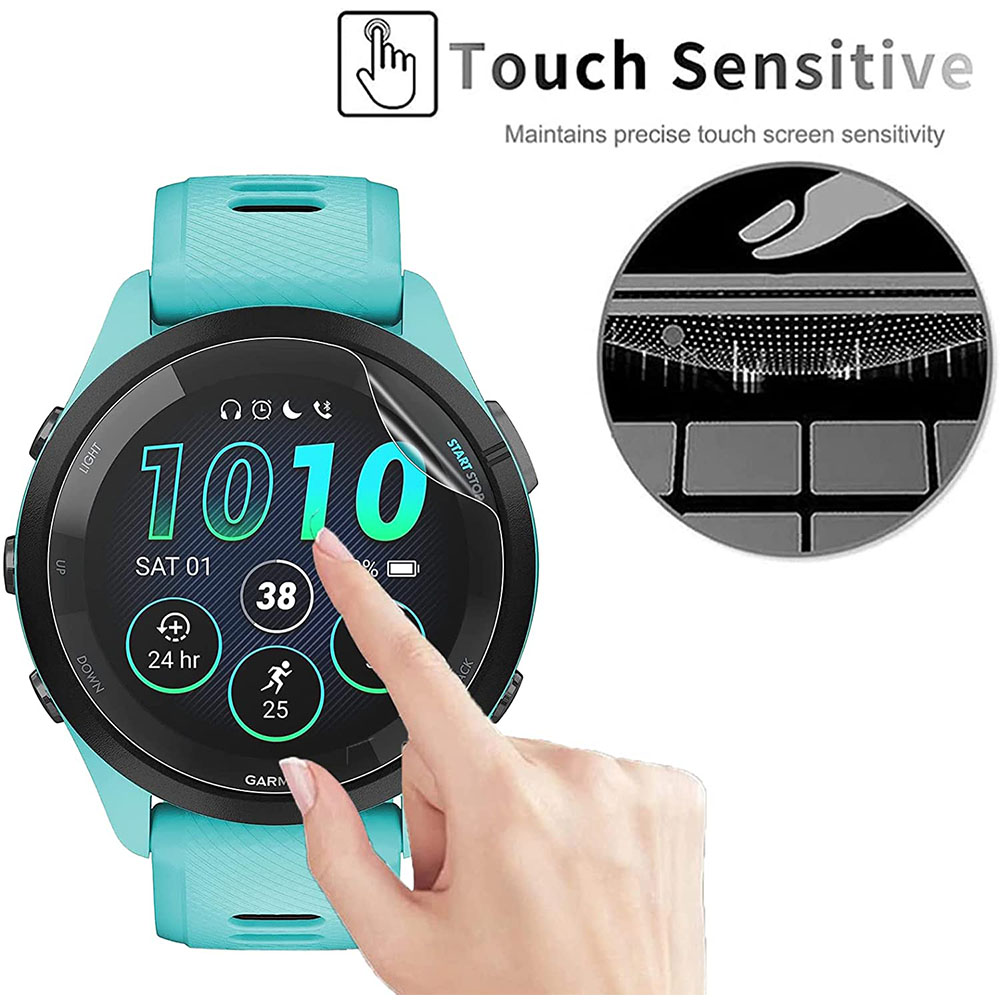 3Pcs Soft HD Hydrogel Protecti - مراجعة Xwatch Smartwatch وسعره