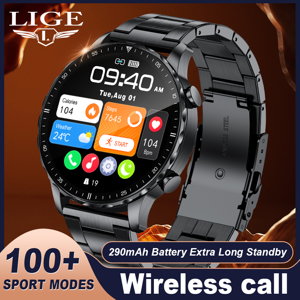 LIGE 2026 Outdoor Sports Smart - مراجعة Smartwatch Latest Watches For Men وسعره