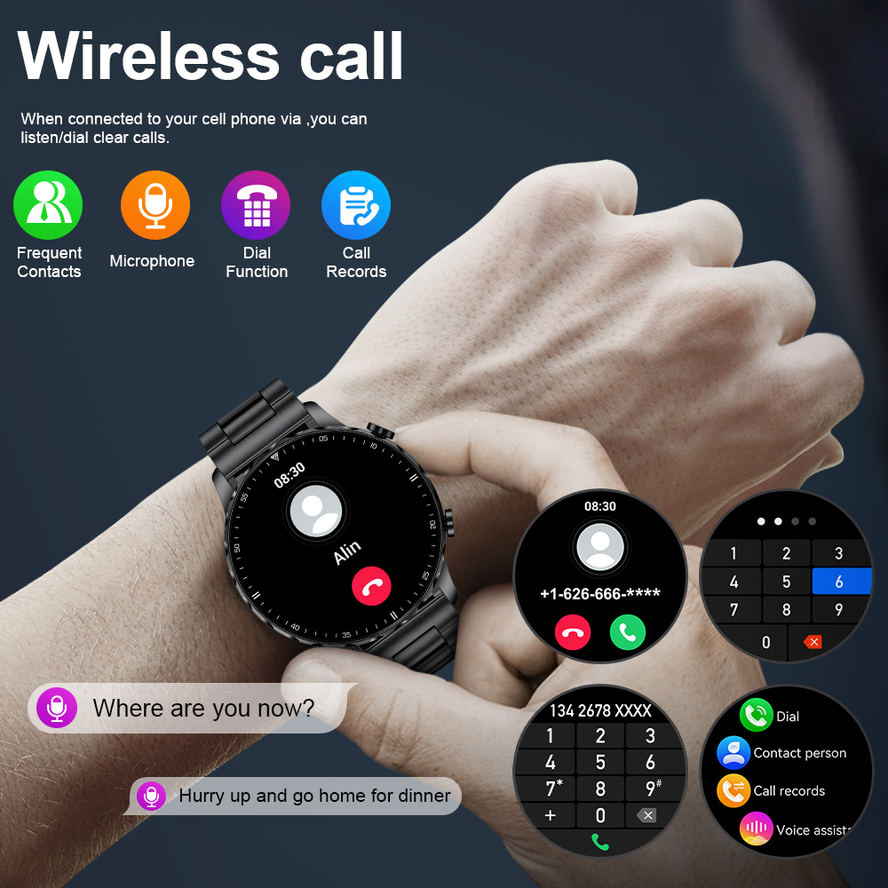 LIGE 2026 Outdoor Sports Smart - مراجعة Smartwatch Latest Watches For Men وسعره