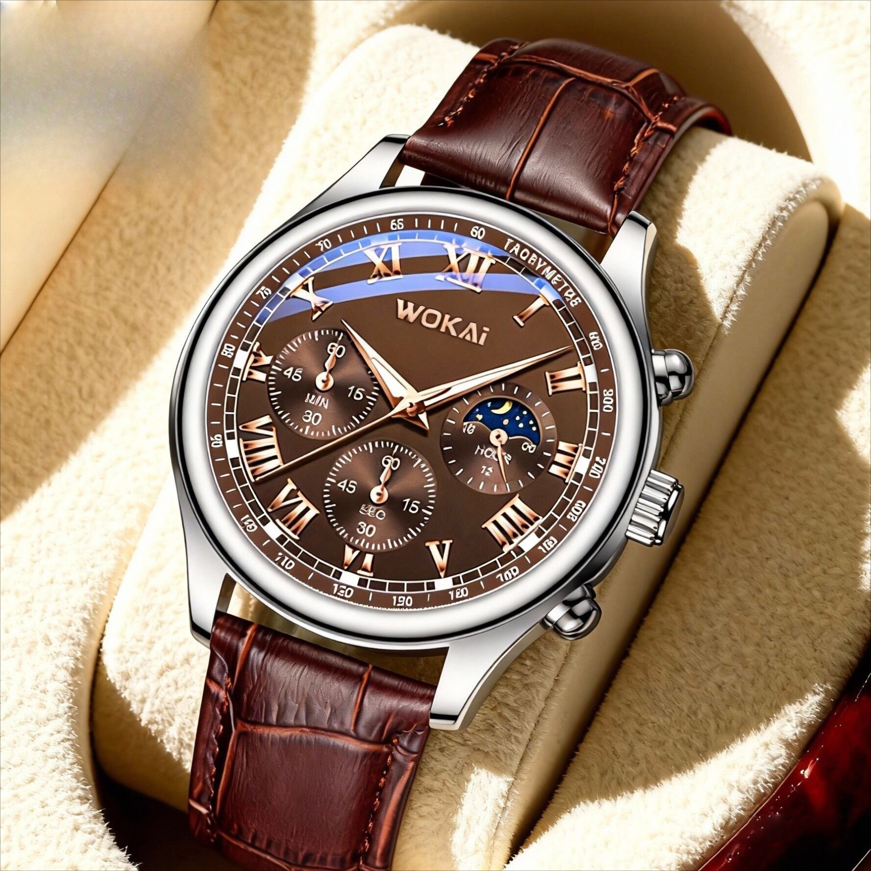 Luxury Men Business Watches Fa - مراجعة Watches Not Smartwatch وسعره