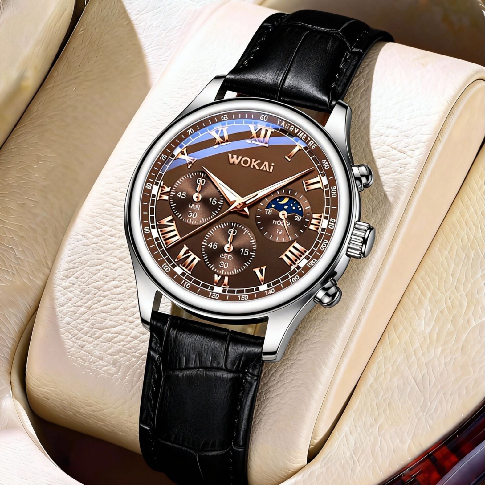 Luxury Men Business Watches Fa - مراجعة Watches Not Smartwatch وسعره