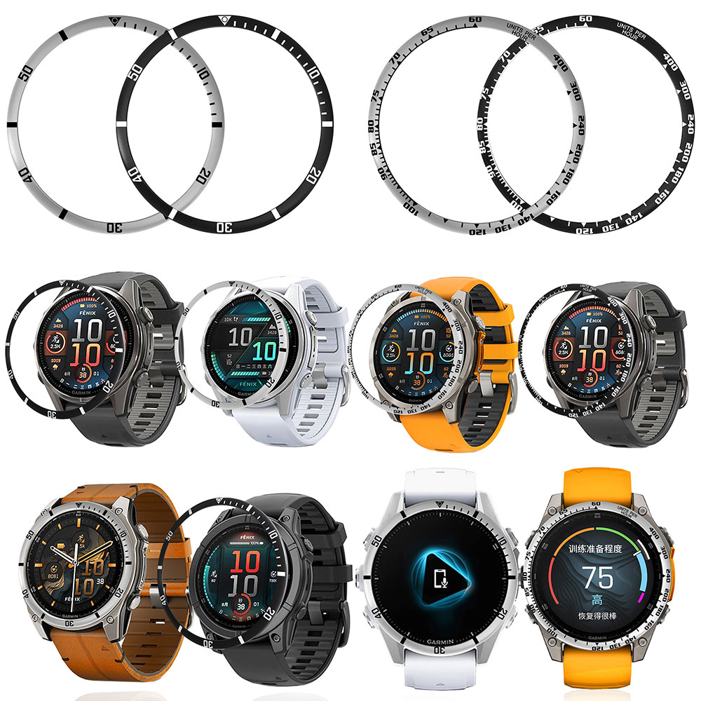 Watch Bezel Ring For Garmin Fe - مراجعة Smartwatch Ring Watches وسعره