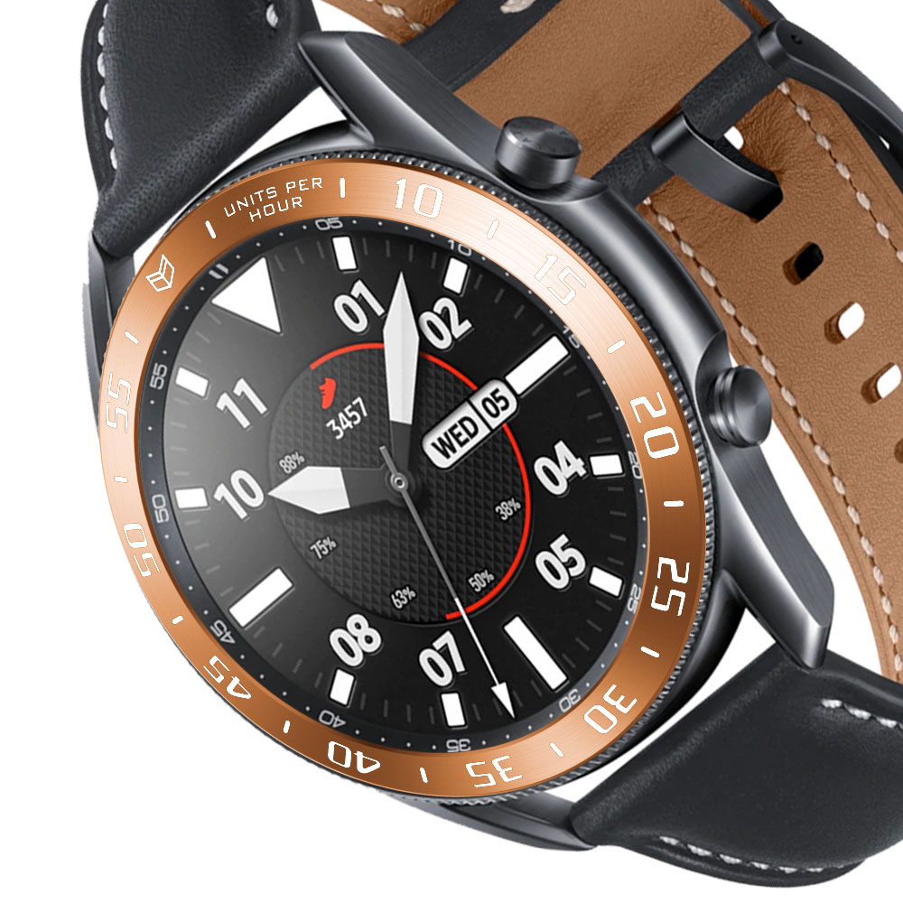 Steel Bezel Ring Cases Cover f - مراجعة Smartwatch Ring Watches وسعره
