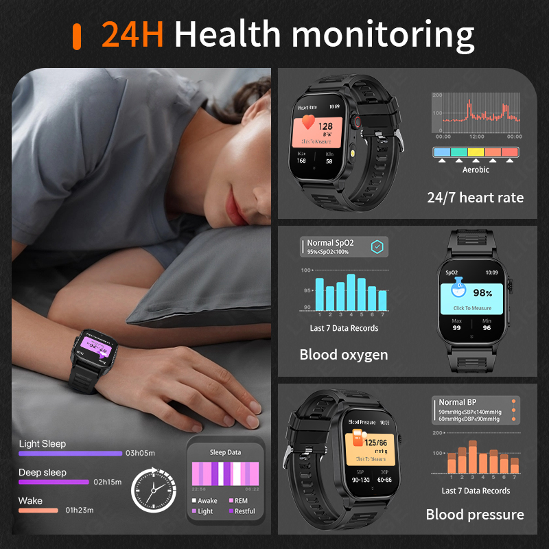 LIGE Smart Watch for Men 3ATM  - مراجعة Smartwatch Latest Watches For Men وسعره
