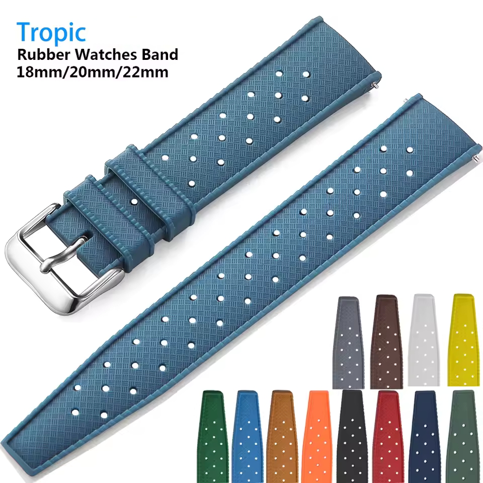 Tropical FKM Watch Band Quick  - مراجعة Citizen Watches Smartwatch وسعره