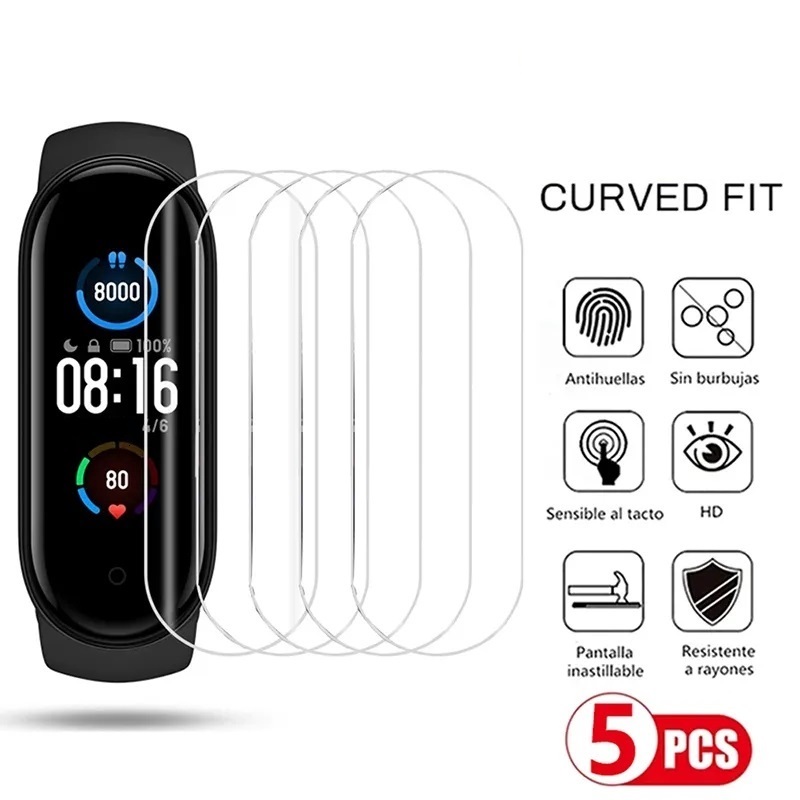 5Pcs Hydrogel Film for Xiaomi  - مراجعة Watches Not Smartwatch وسعره
