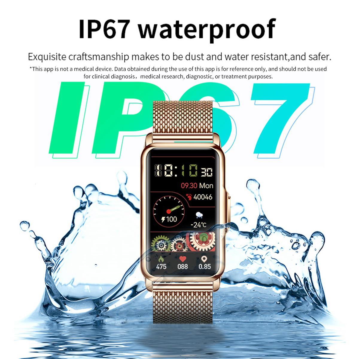 LIGE Smart Watch Men Women Fit - مراجعة Watches Not Smartwatch وسعره