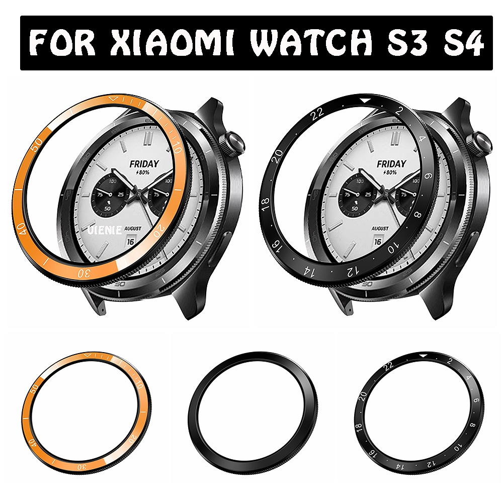 For Xiaomi Watch S4 S3 Bezel R - مراجعة Smartwatch Ring Watches وسعره