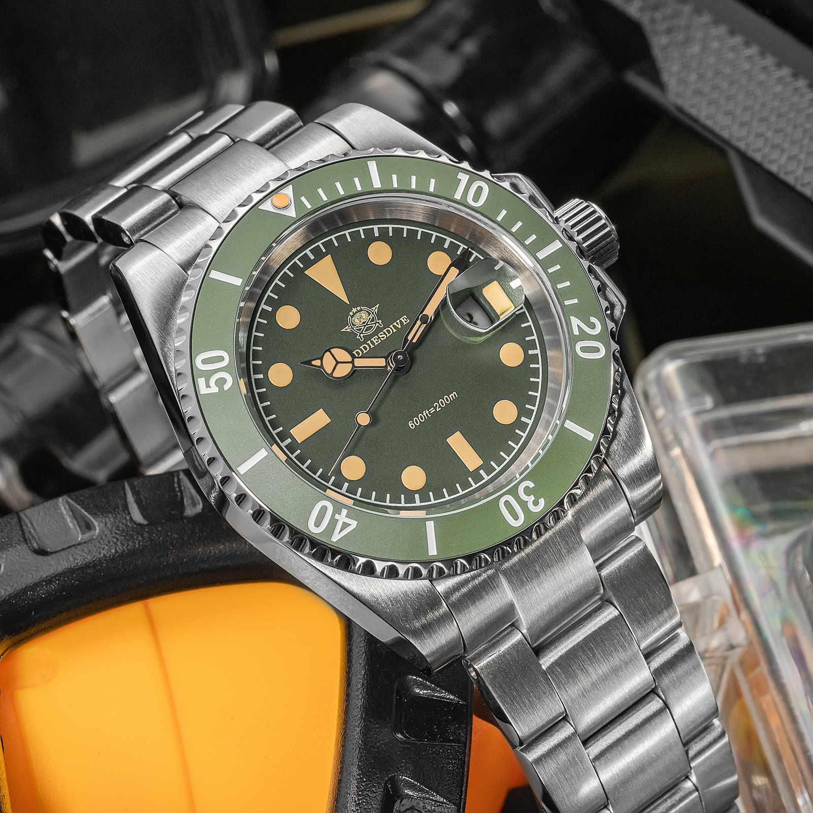 ADDIESDIVE Top Brand Quartz Wa - مراجعة Watch Crown Stem وسعره