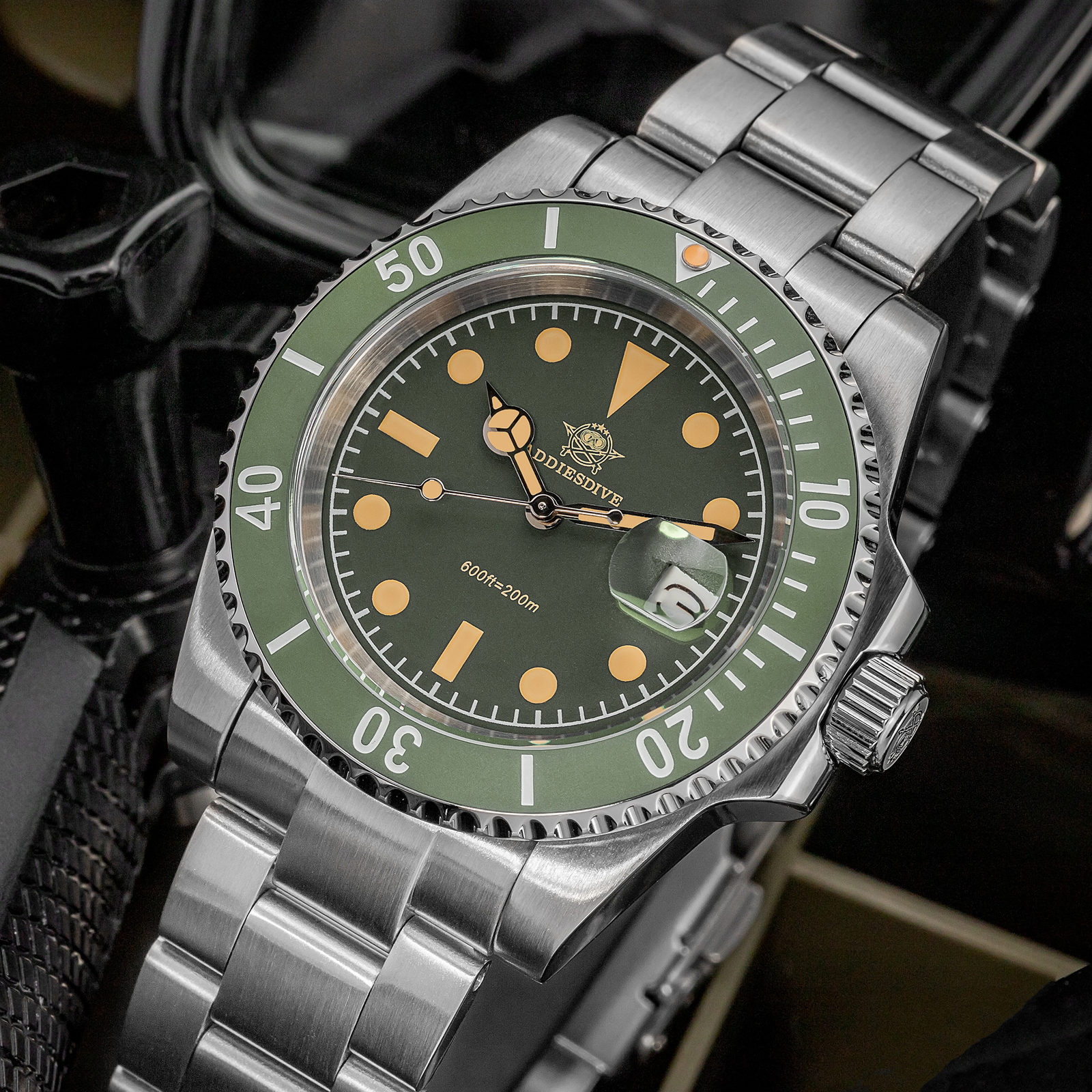 ADDIESDIVE Top Brand Quartz Wa - مراجعة Watch Crown Stem وسعره