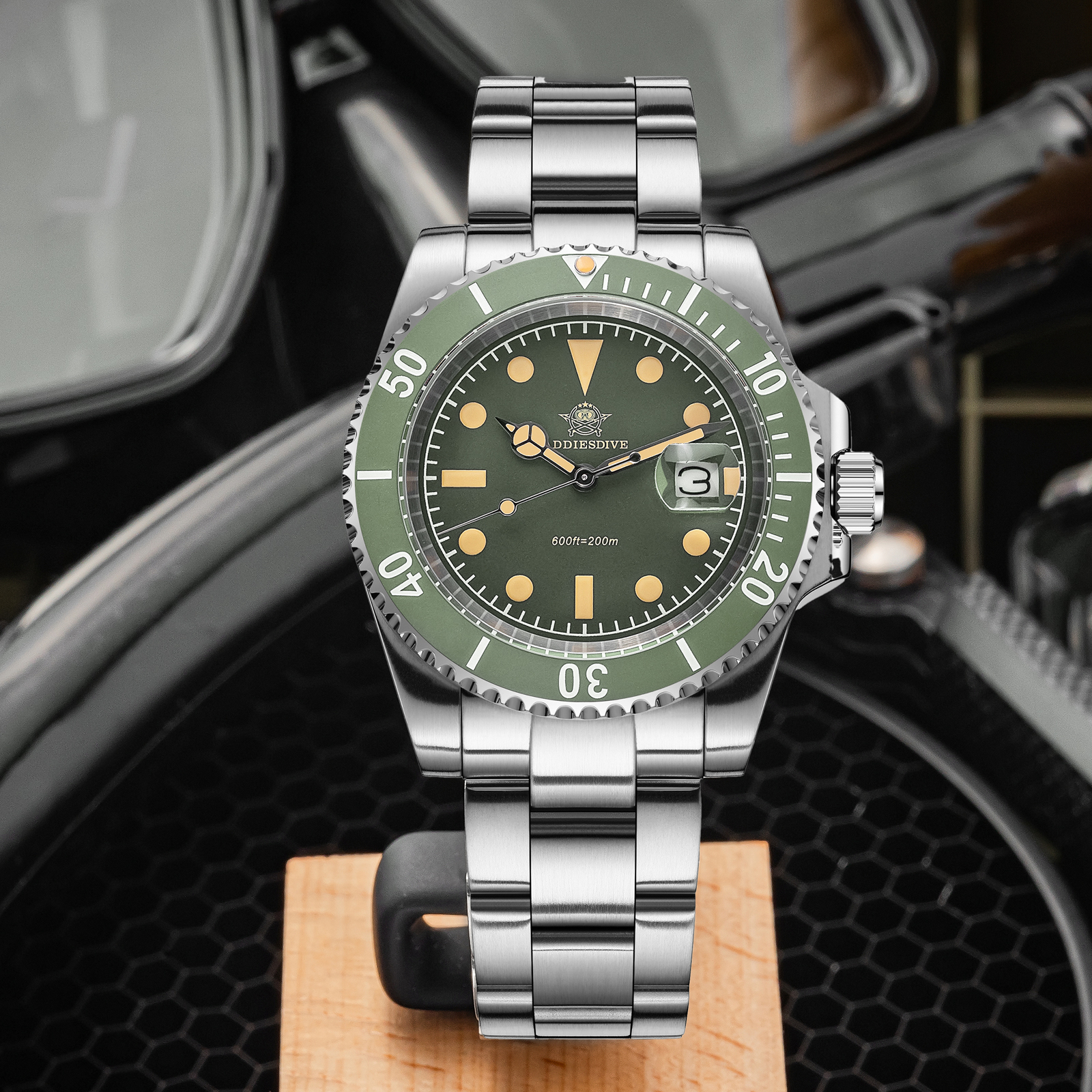 ADDIESDIVE Top Brand Quartz Wa - مراجعة Watch Crown Stem وسعره