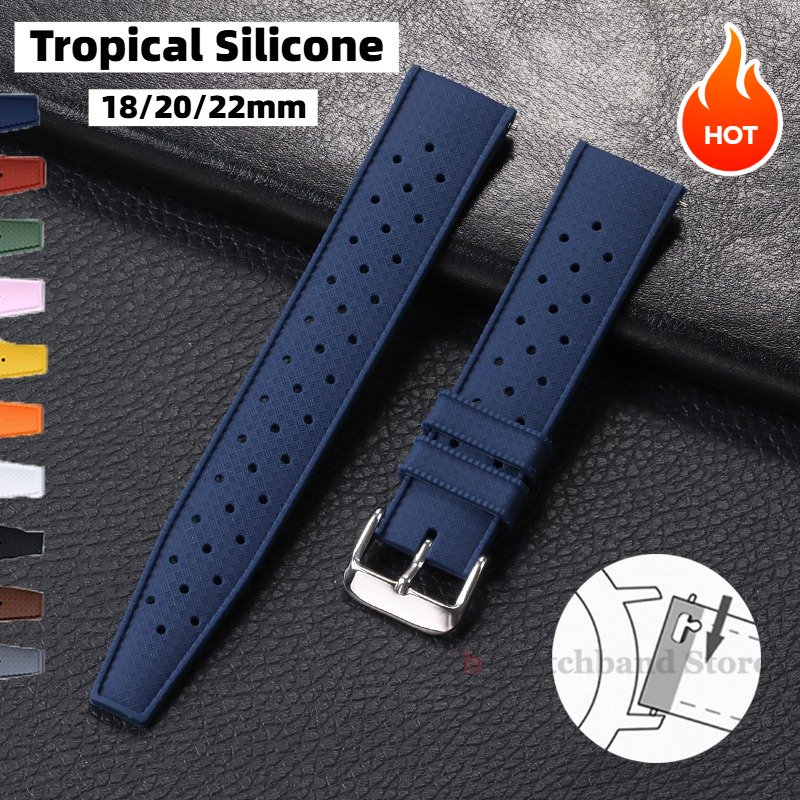 Premium Tropical Silicone Watc - مراجعة Citizen Watches Smartwatch وسعره